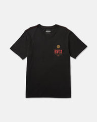 Philsner Short Sleeve Tee - Pirate Black | RVCA on sale