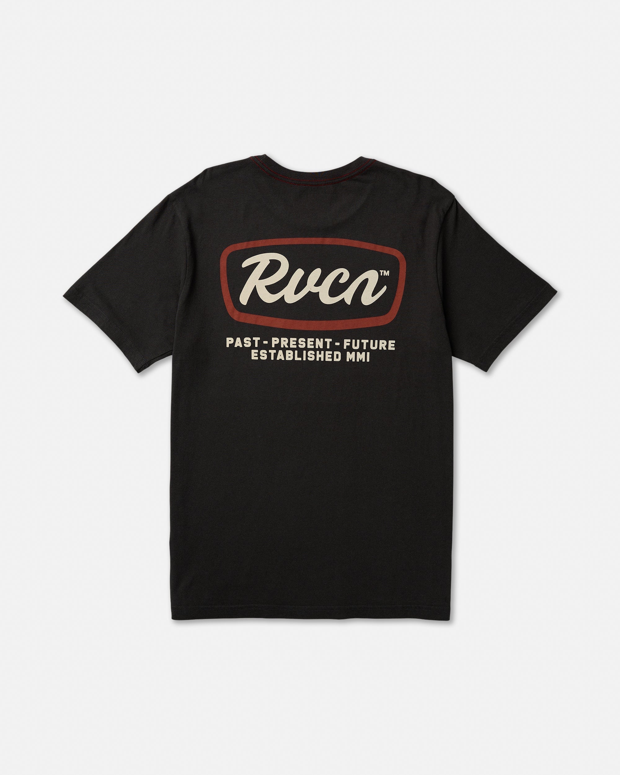 Sign Post Short Sleeve Tee - Pirate Black | RVCA near me