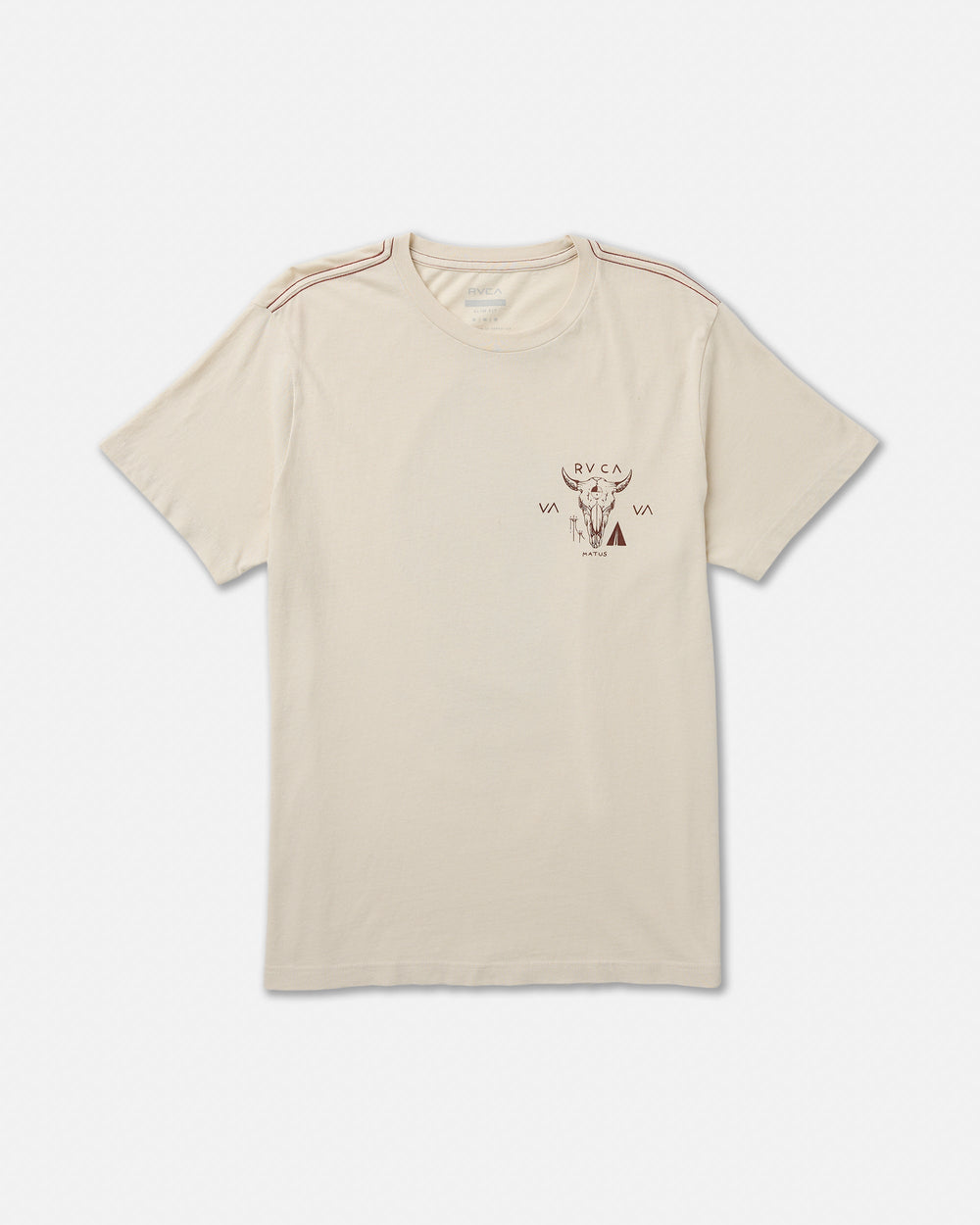 Matus Bison Short Sleeve Tee - Ceramic | RVCA for sale