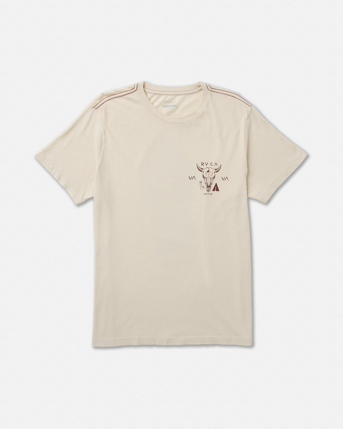 Matus Bison Short Sleeve Tee - Ceramic | RVCA for sale