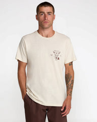 Matus Bison Short Sleeve Tee - Ceramic | RVCA for sale