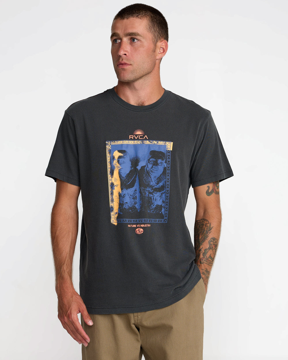 Relic Short Sleeve Tee - Pirate Black | RVCA near me