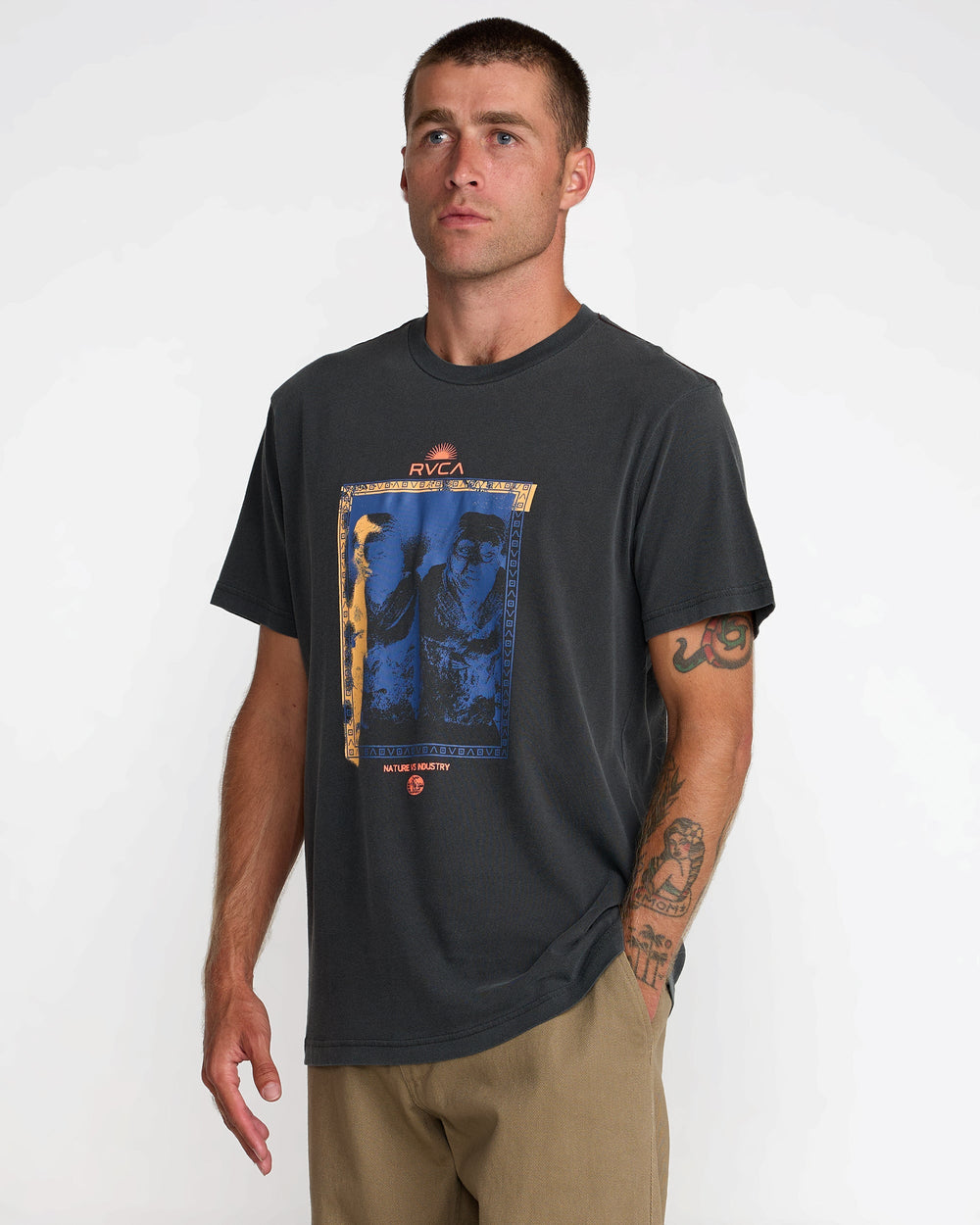Relic Short Sleeve Tee - Pirate Black | RVCA near me