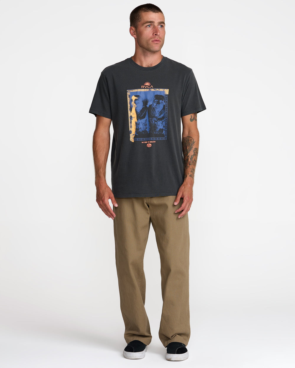 Relic Short Sleeve Tee - Pirate Black | RVCA near me
