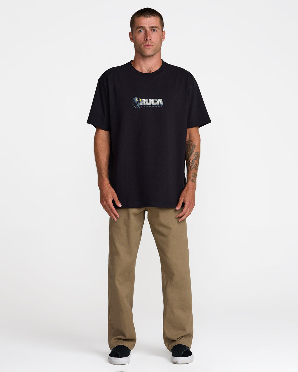 RVCA Hardware Short Sleeve Tee - Black | RVCA online