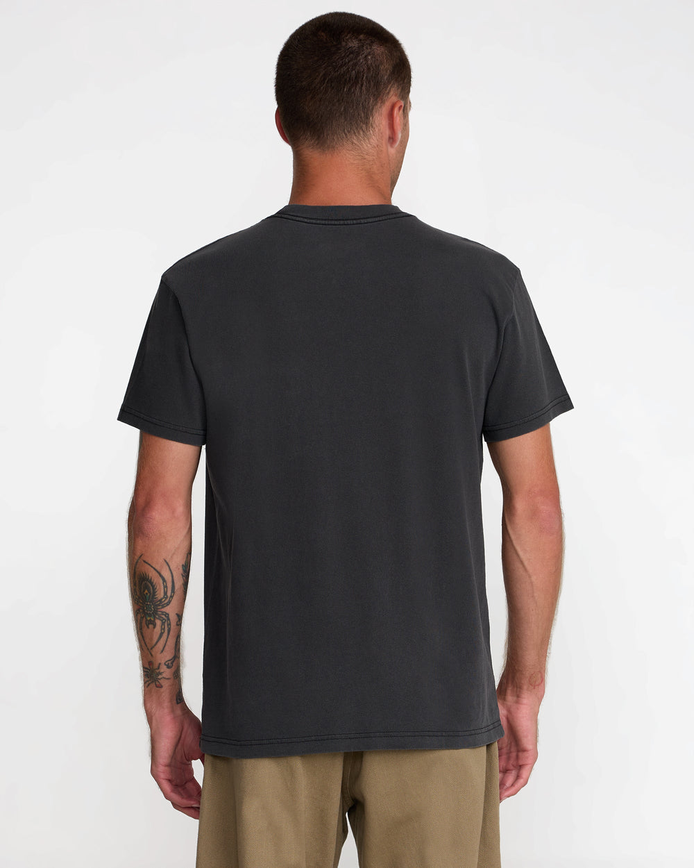 RVCA Shock Pocket Short Sleeve Tee - Black | RVCA discount