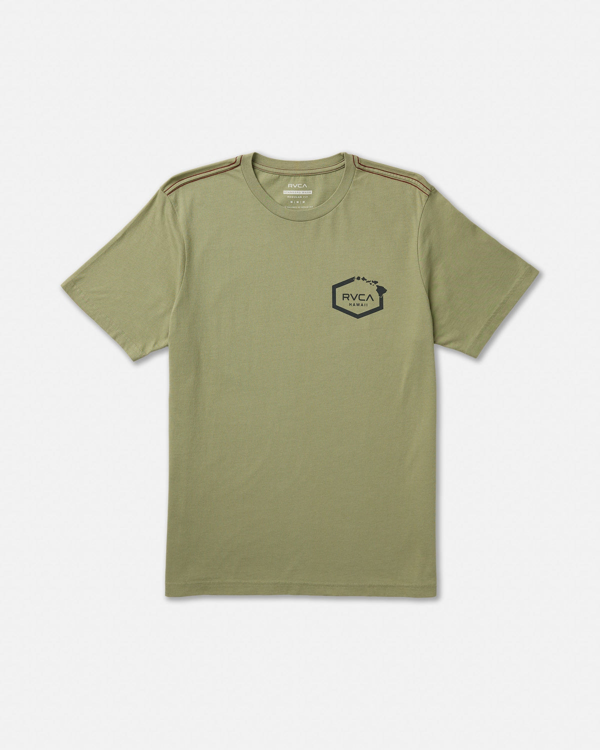 Island Hex Short Sleeve Tee - Ranger Green | RVCA on sale