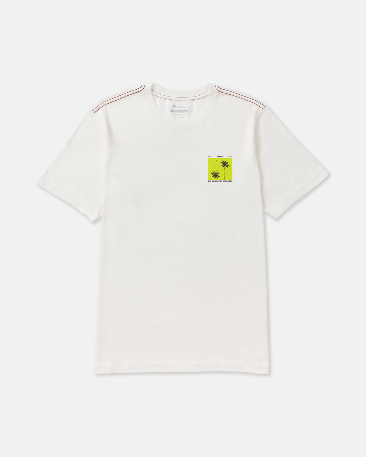 Balance Palms Tee - Antique White | RVCA online
