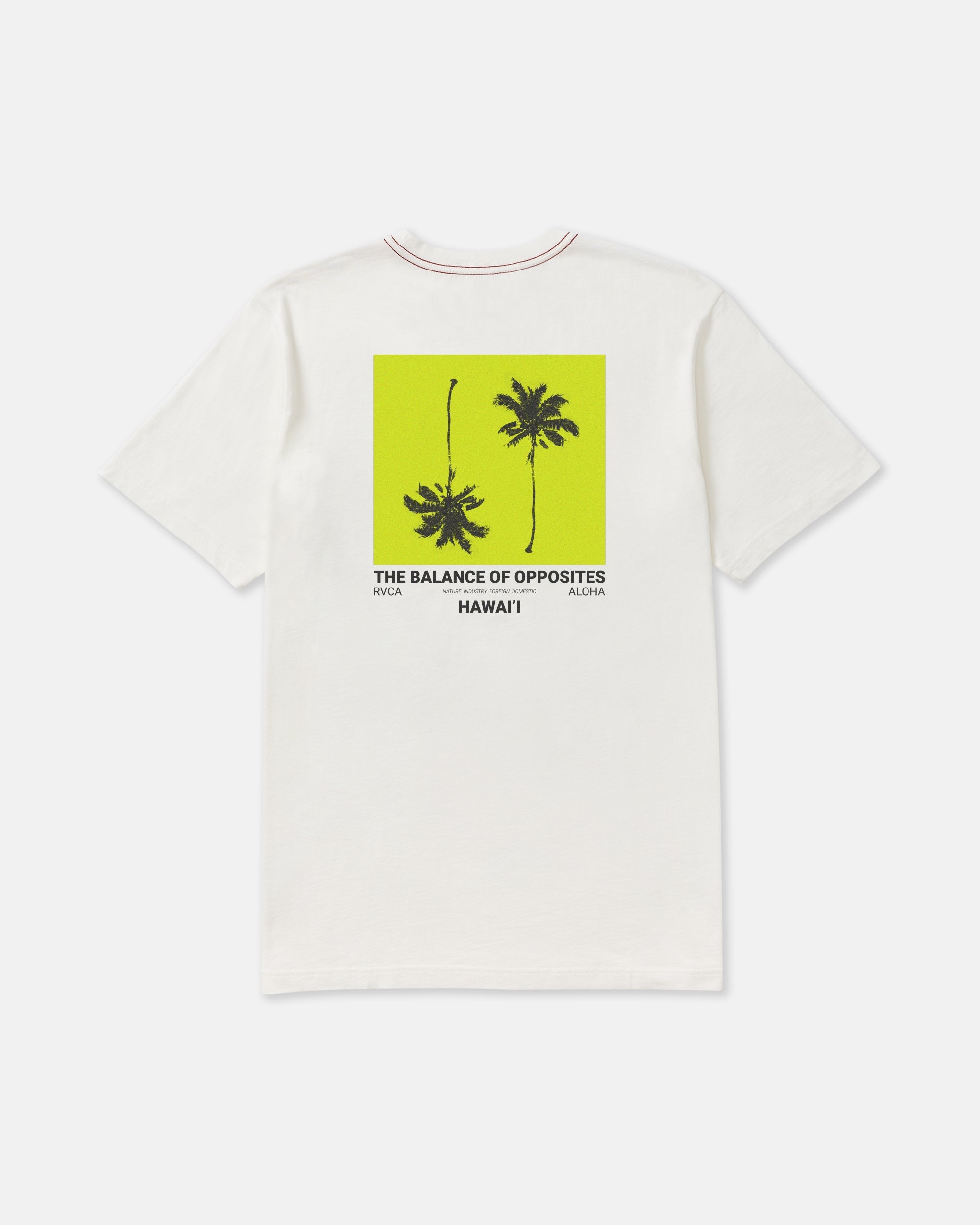 Balance Palms Tee - Antique White | RVCA online