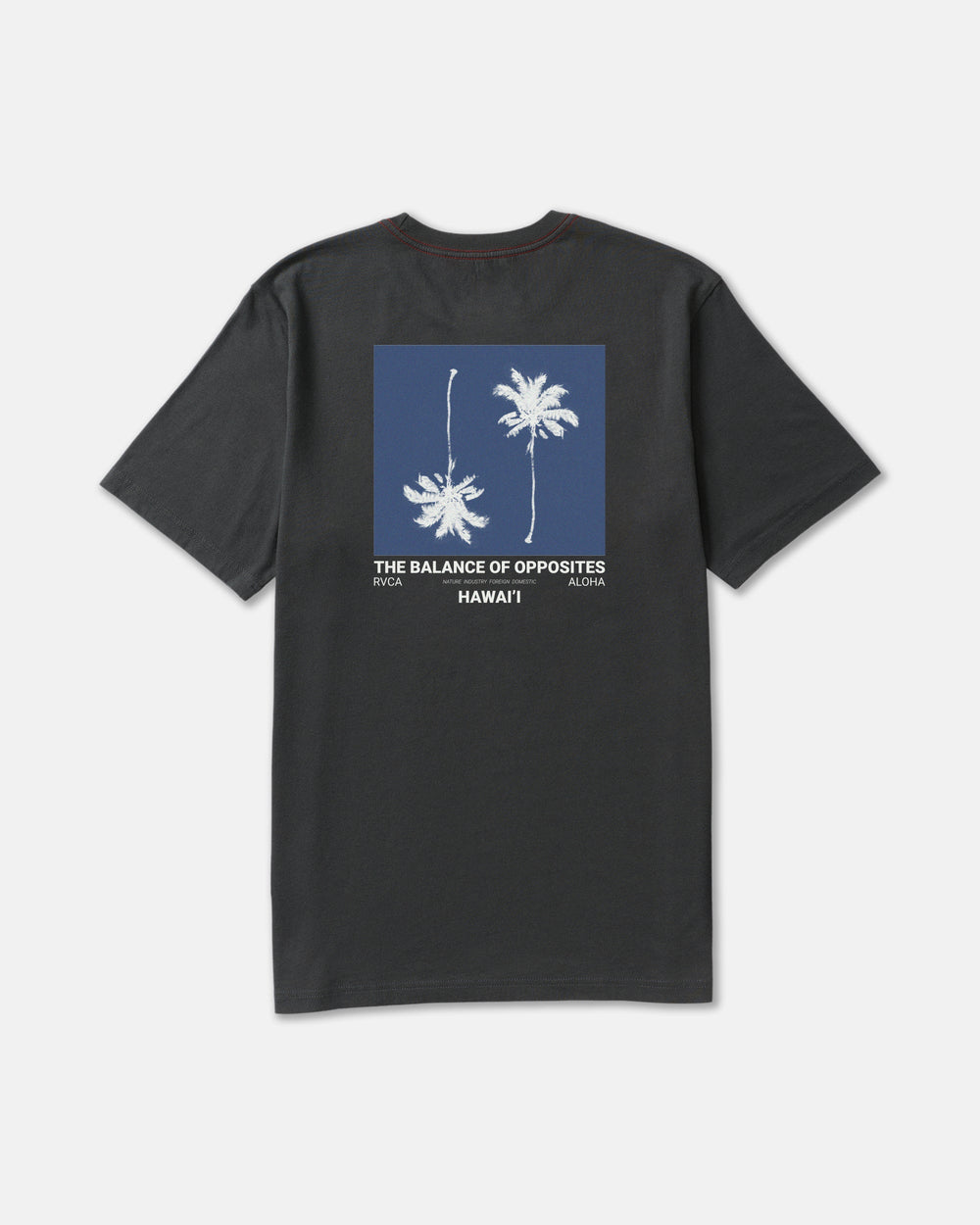 Balance Palms Tee - Pirate Black | RVCA US