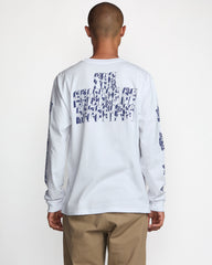 Barbarosa Long Sleeve Tee - White | RVCA for sale