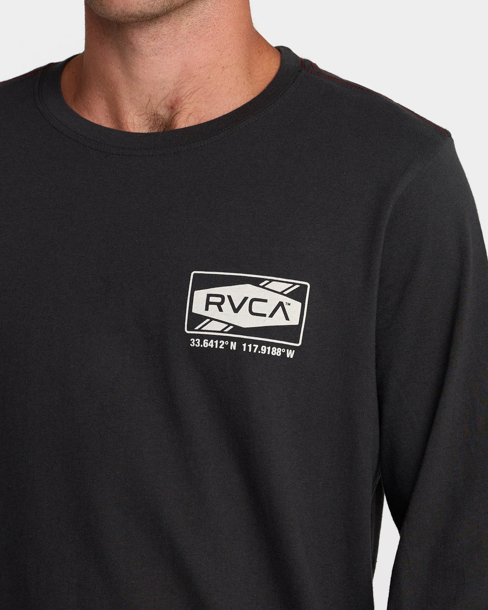 Deep Dive Long Sleeve Tee - Pirate Black | RVCA outlet