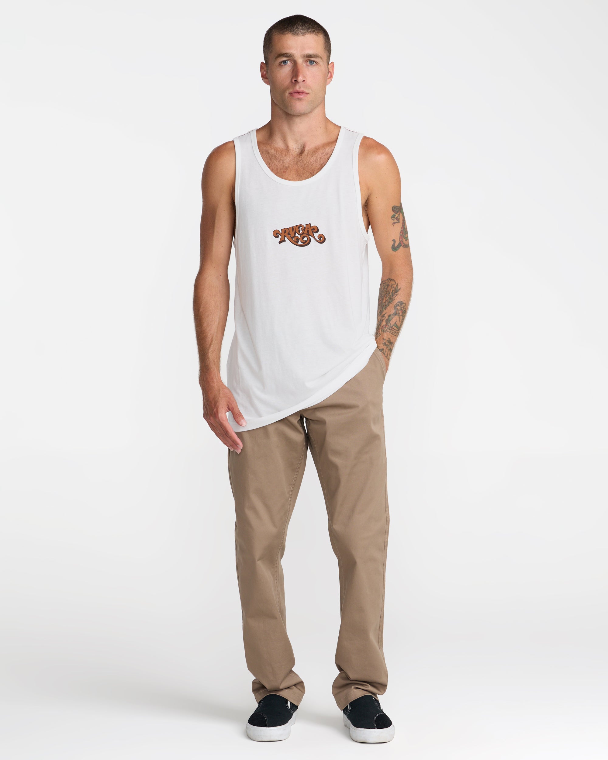 Classic Tank Top - Antique White | RVCA for sale