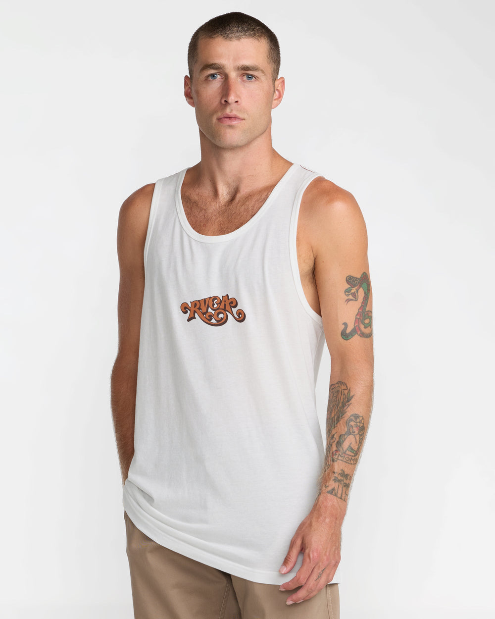 Classic Tank Top - Antique White | RVCA for sale