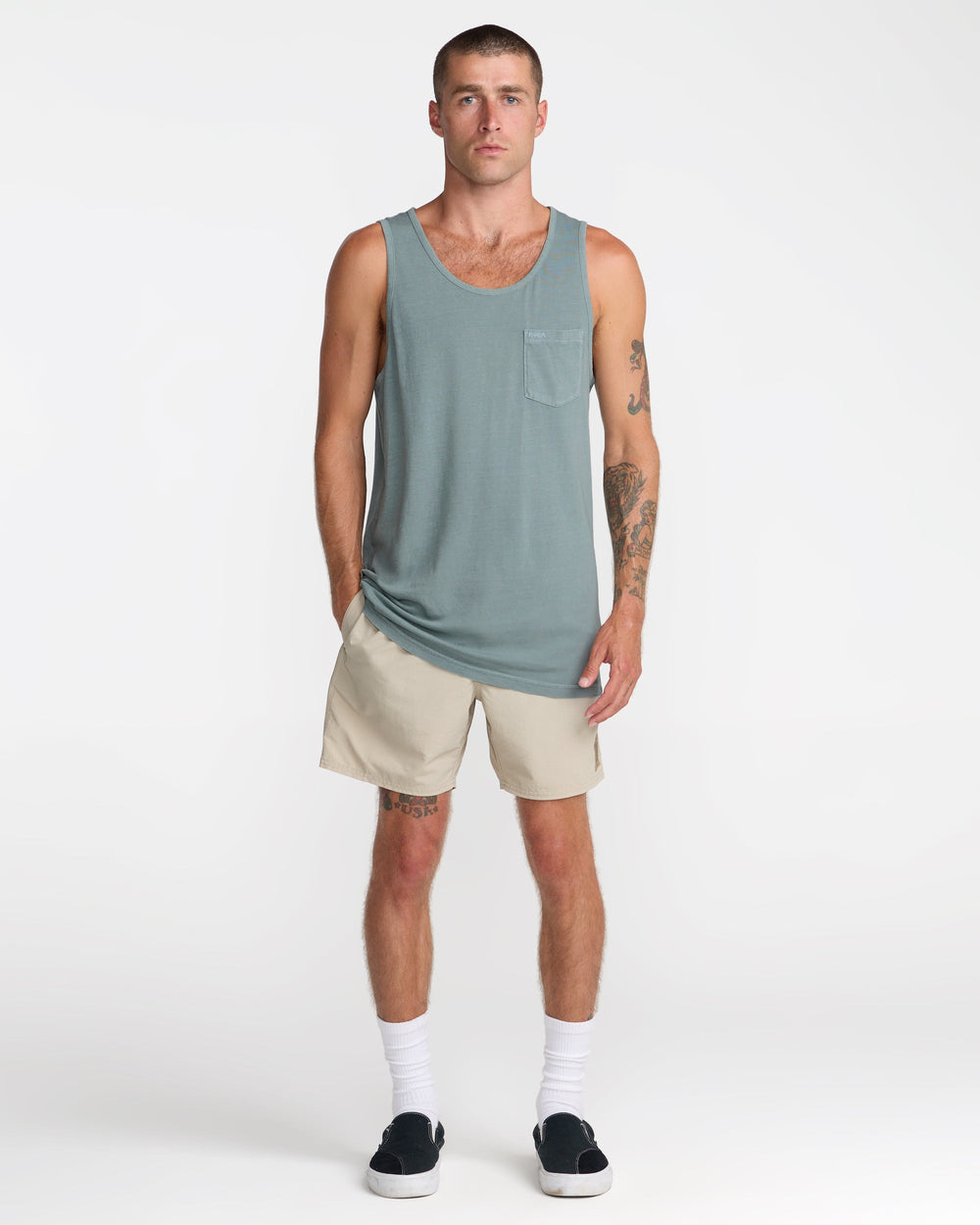 PTC 2 Pigment Tank Top - Lead | RVCA near me