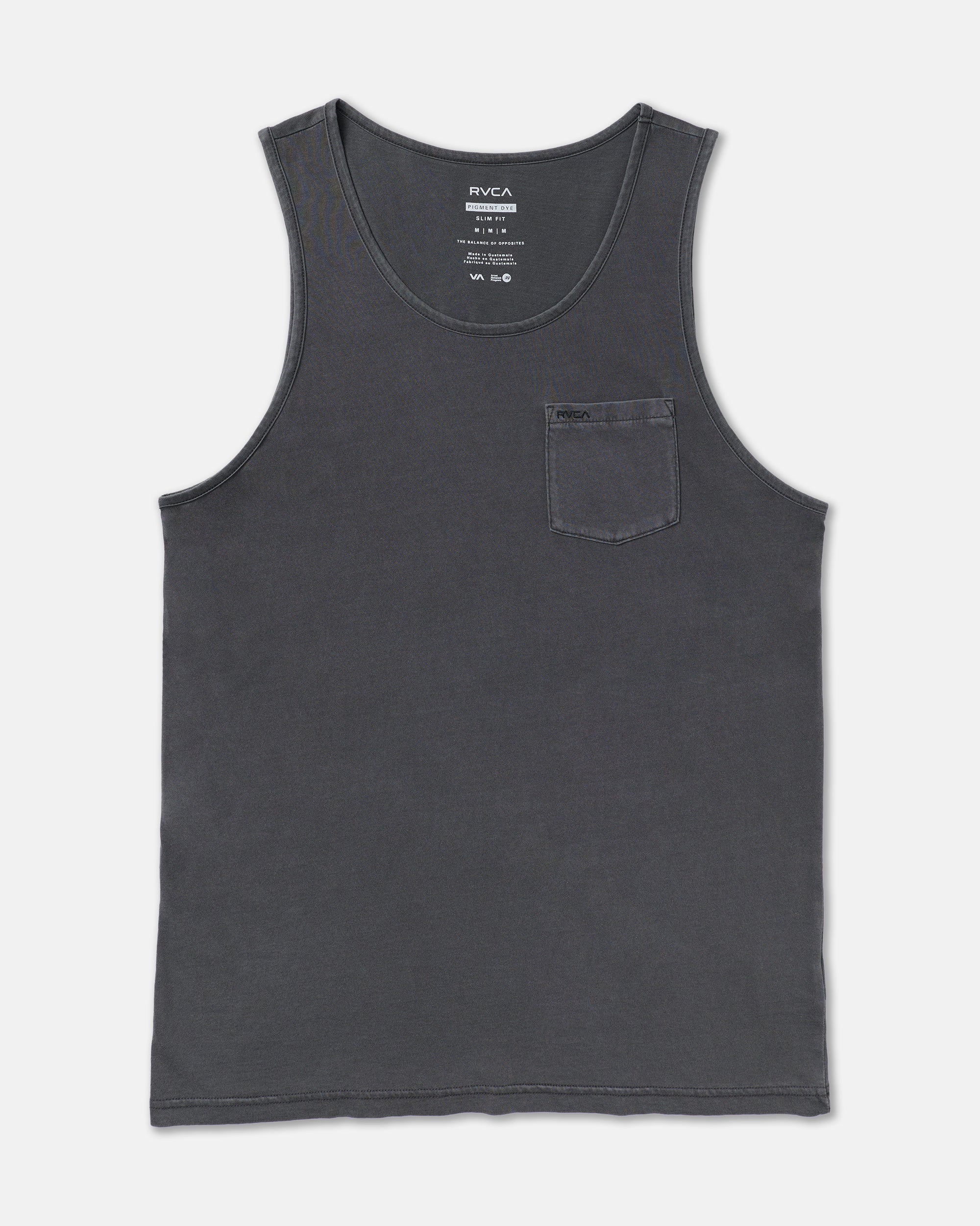 PTC 2 Pigment Tank Top - Pirate Black | RVCA US