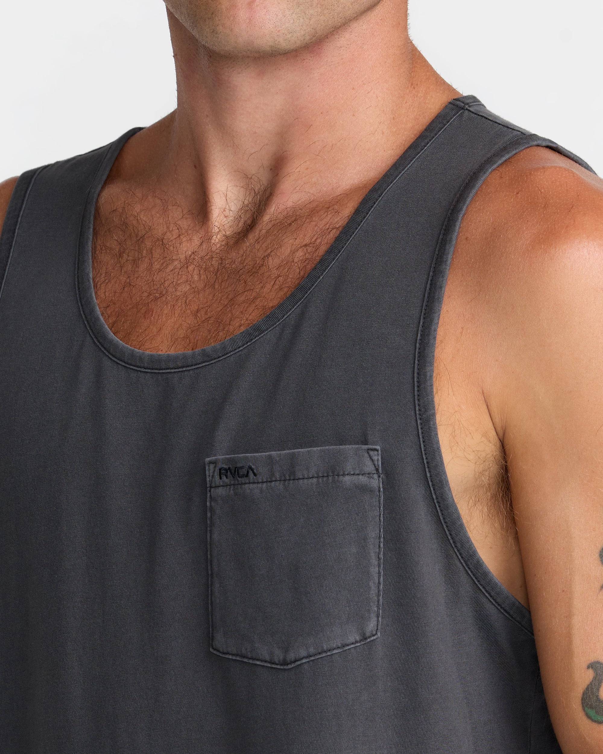 PTC 2 Pigment Tank Top - Pirate Black | RVCA US