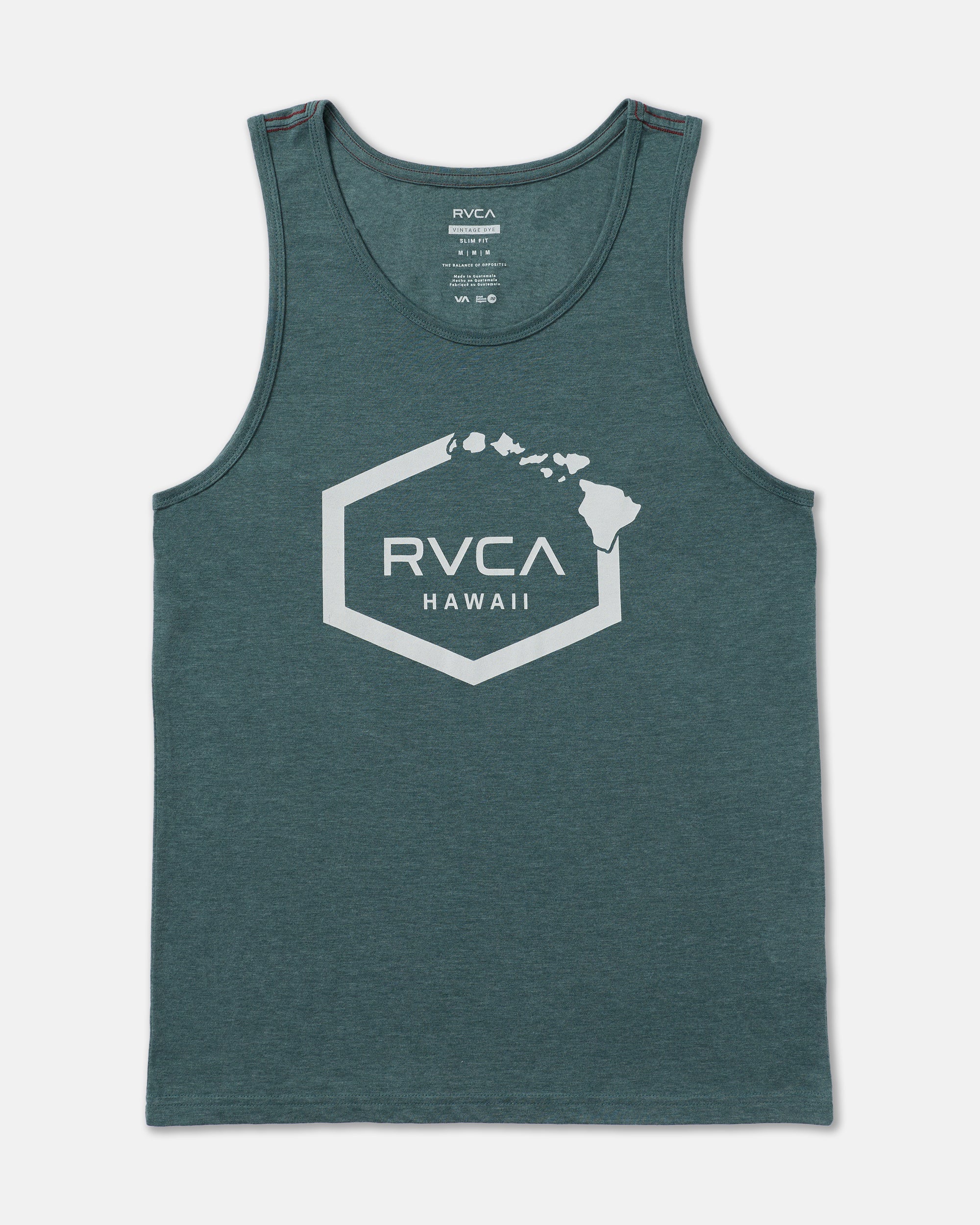 Island Hex Tank Top - Balsam Green | RVCA outlet