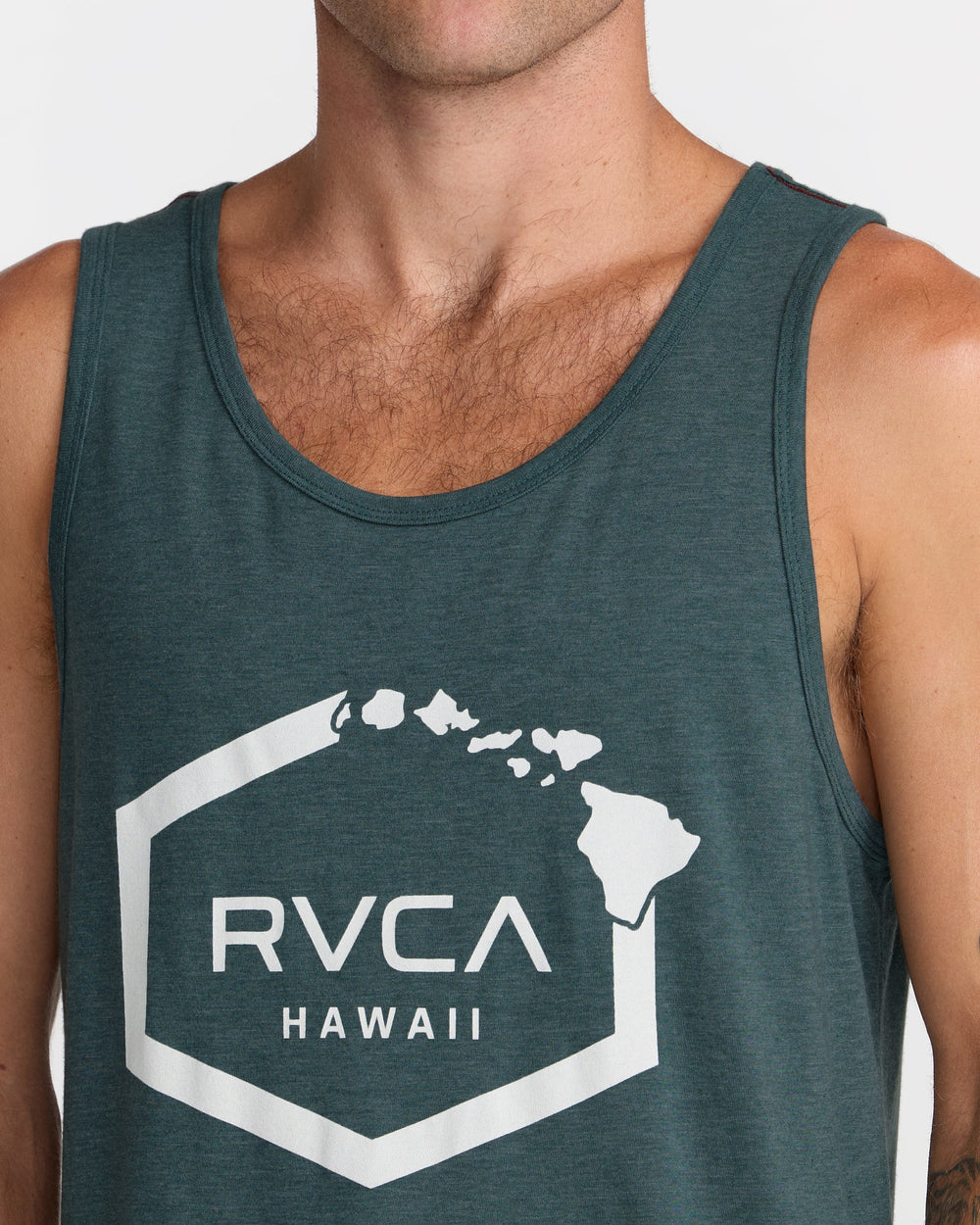 Island Hex Tank Top - Balsam Green | RVCA outlet
