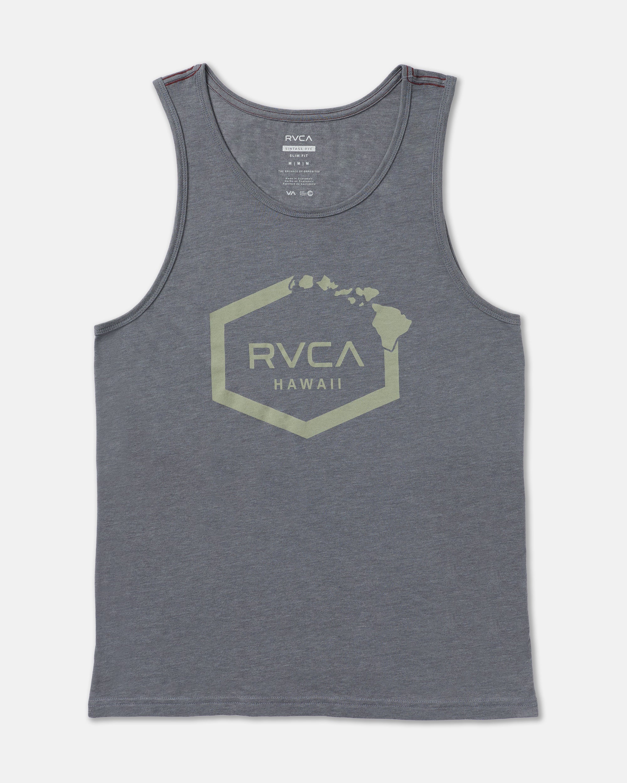 Island Hex Tank Top - Smoke | RVCA on sale