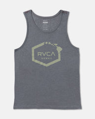 Island Hex Tank Top - Smoke | RVCA on sale