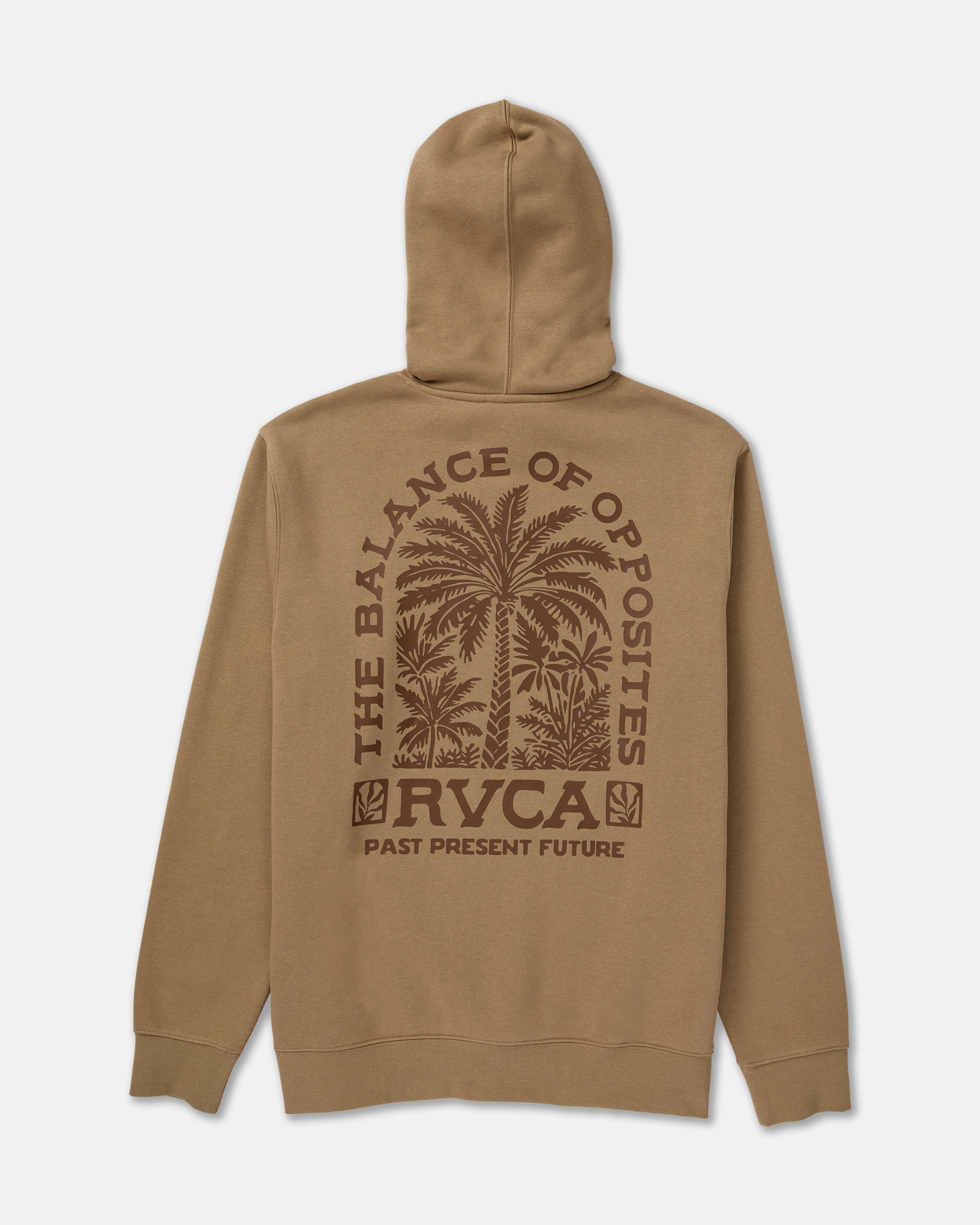 Palm Grove Hoodie - Coyote | RVCA online
