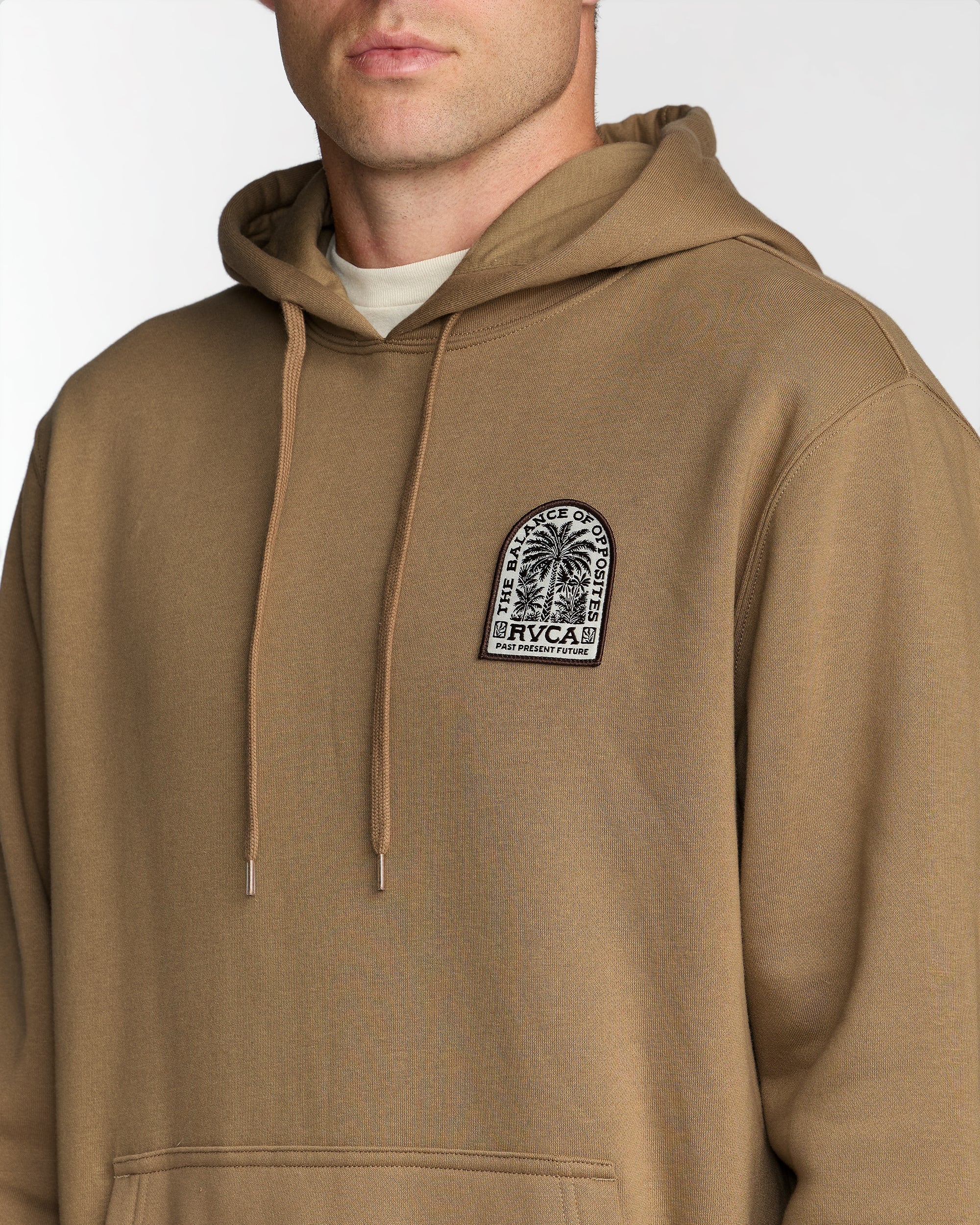 Palm Grove Hoodie - Coyote | RVCA online