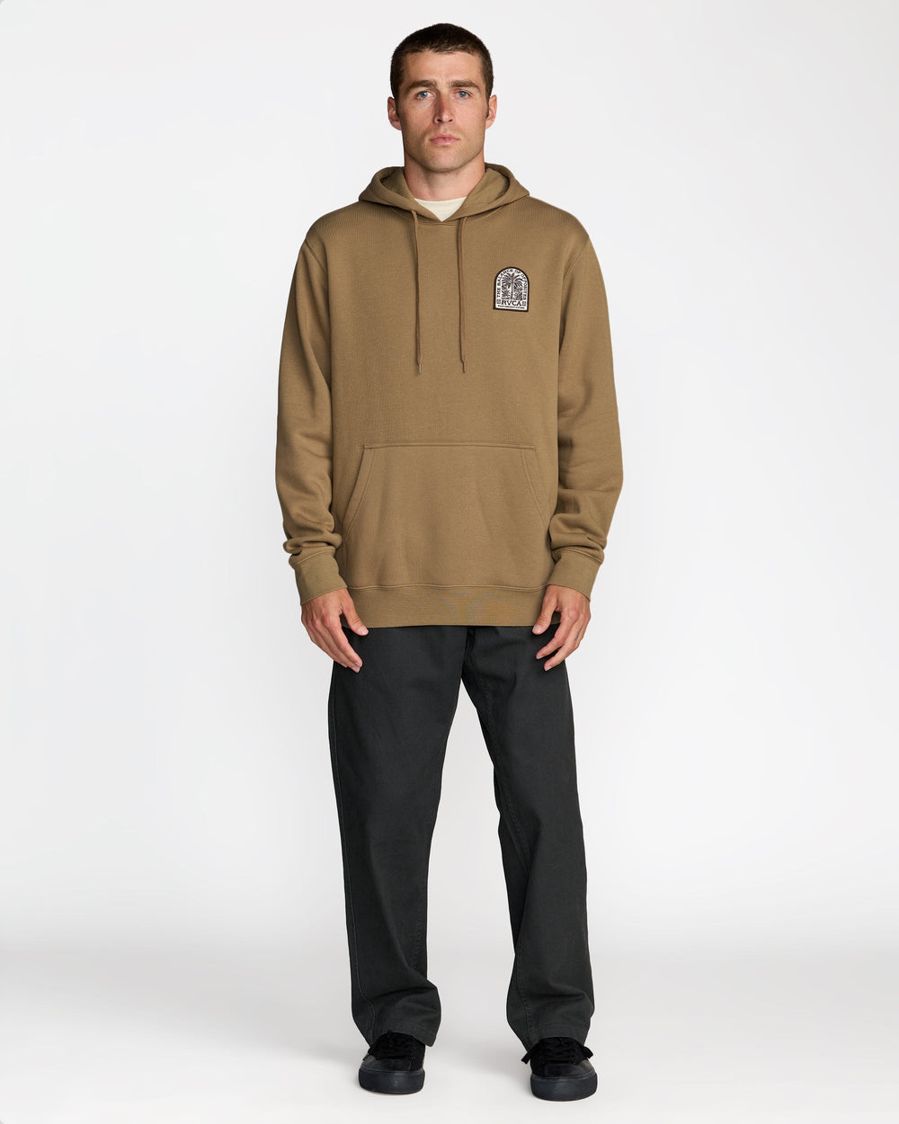 Palm Grove Hoodie - Coyote | RVCA online
