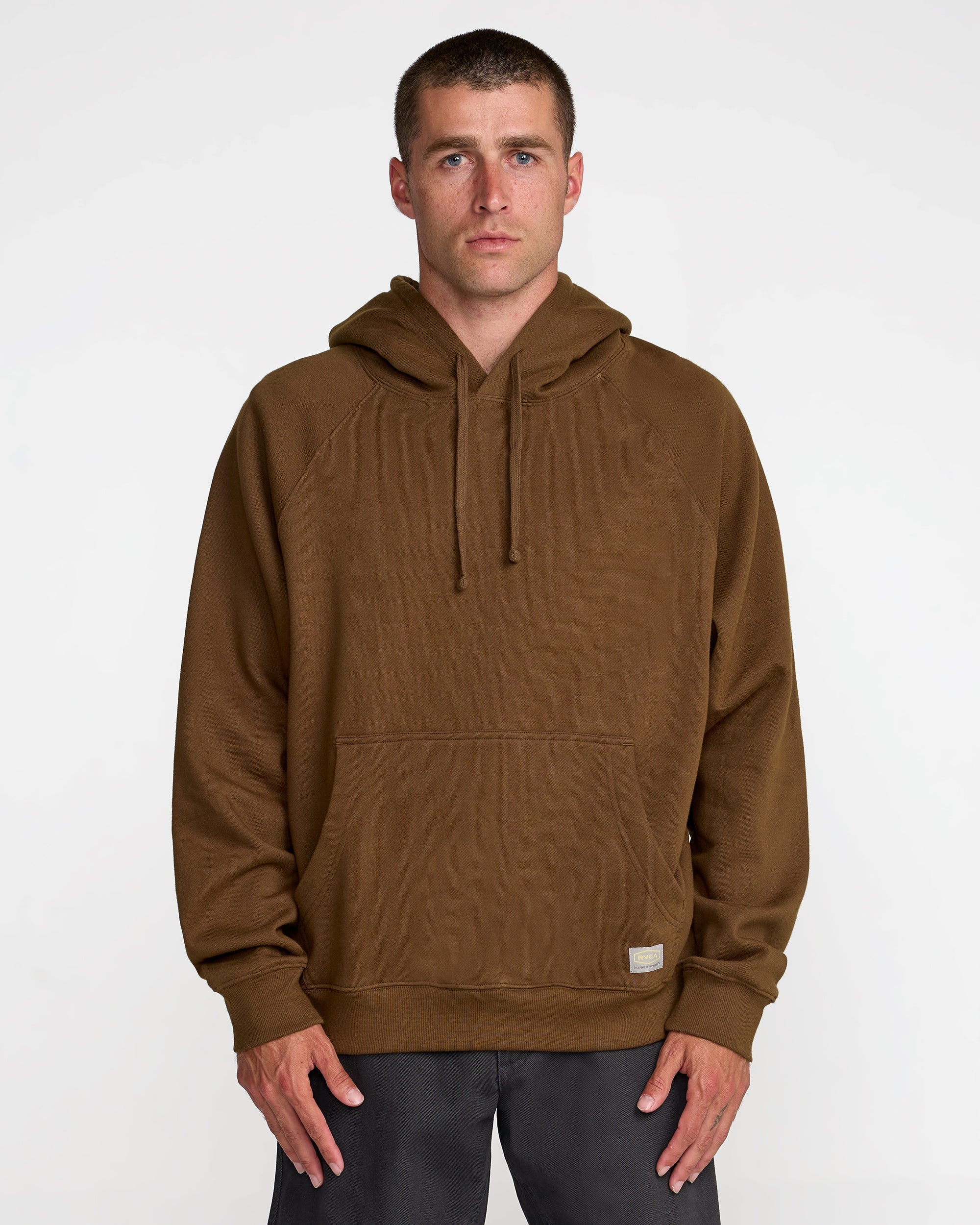 Dayshift Hoodie - Bombay Brown | RVCA on sale