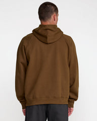 Dayshift Hoodie - Bombay Brown | RVCA on sale