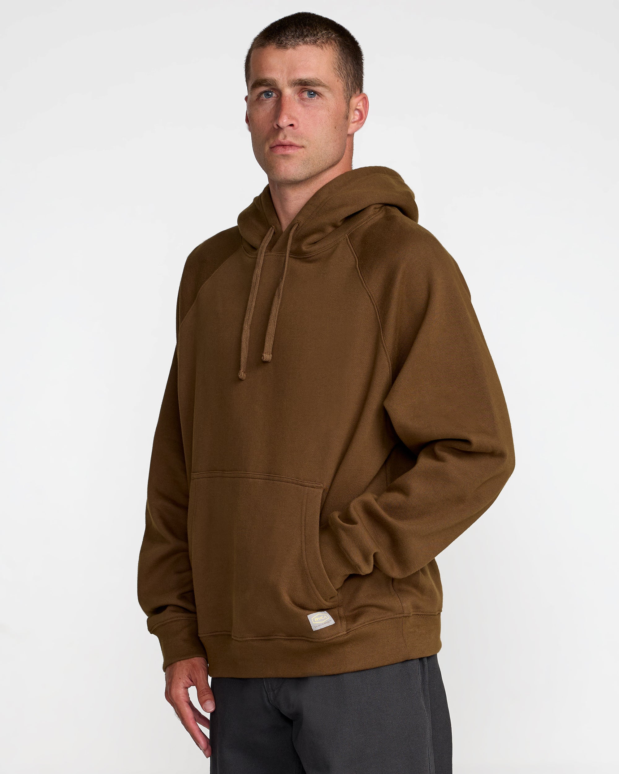 Dayshift Hoodie - Bombay Brown | RVCA on sale
