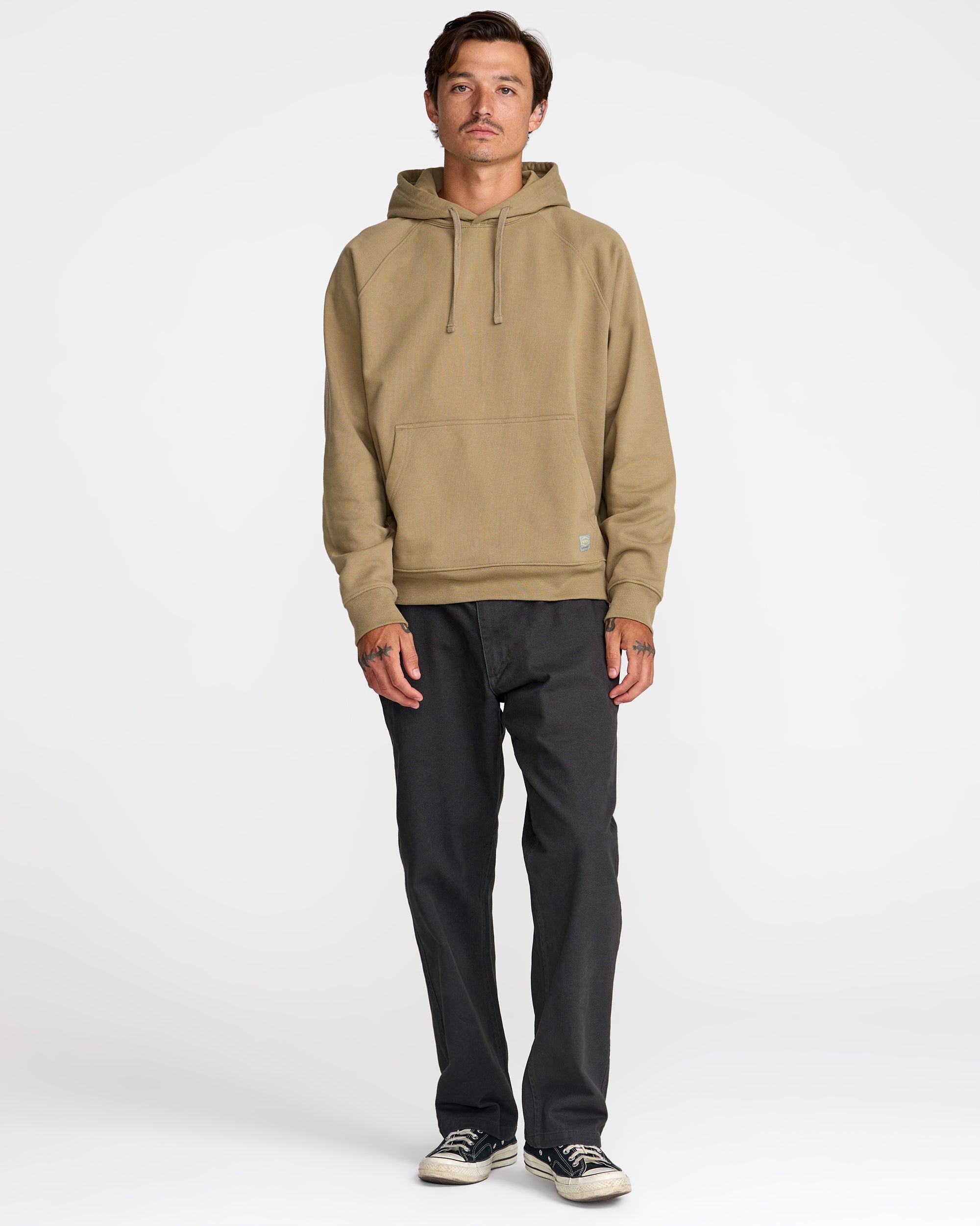Dayshift Hoodie - Covert Green | RVCA US