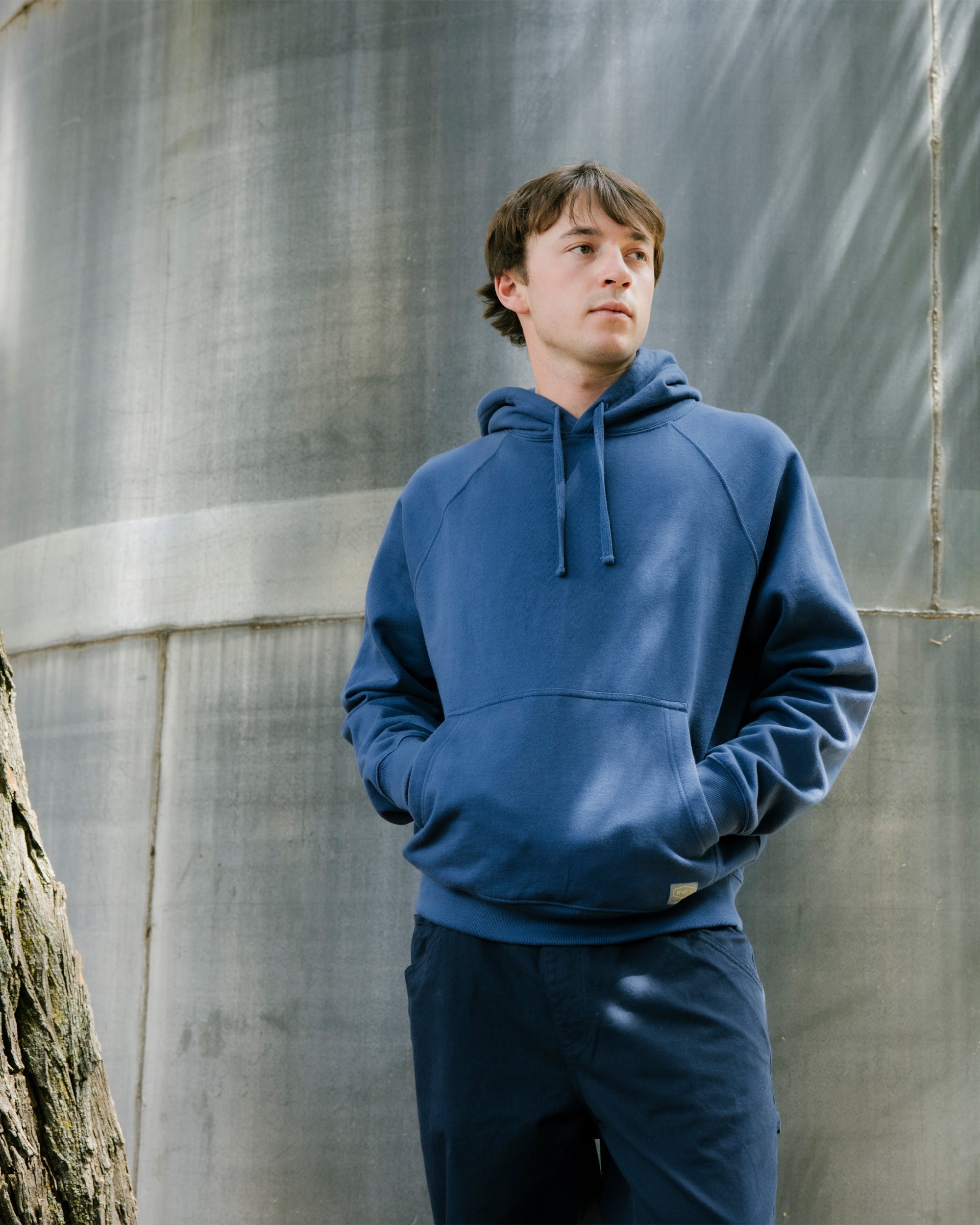 Dayshift Hoodie - Dark Denim | RVCA discount