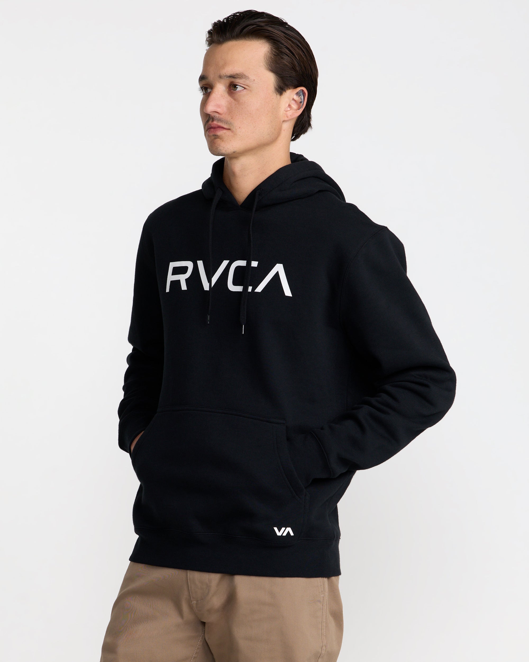 Big RVCA Hoodie - Black | RVCA near me