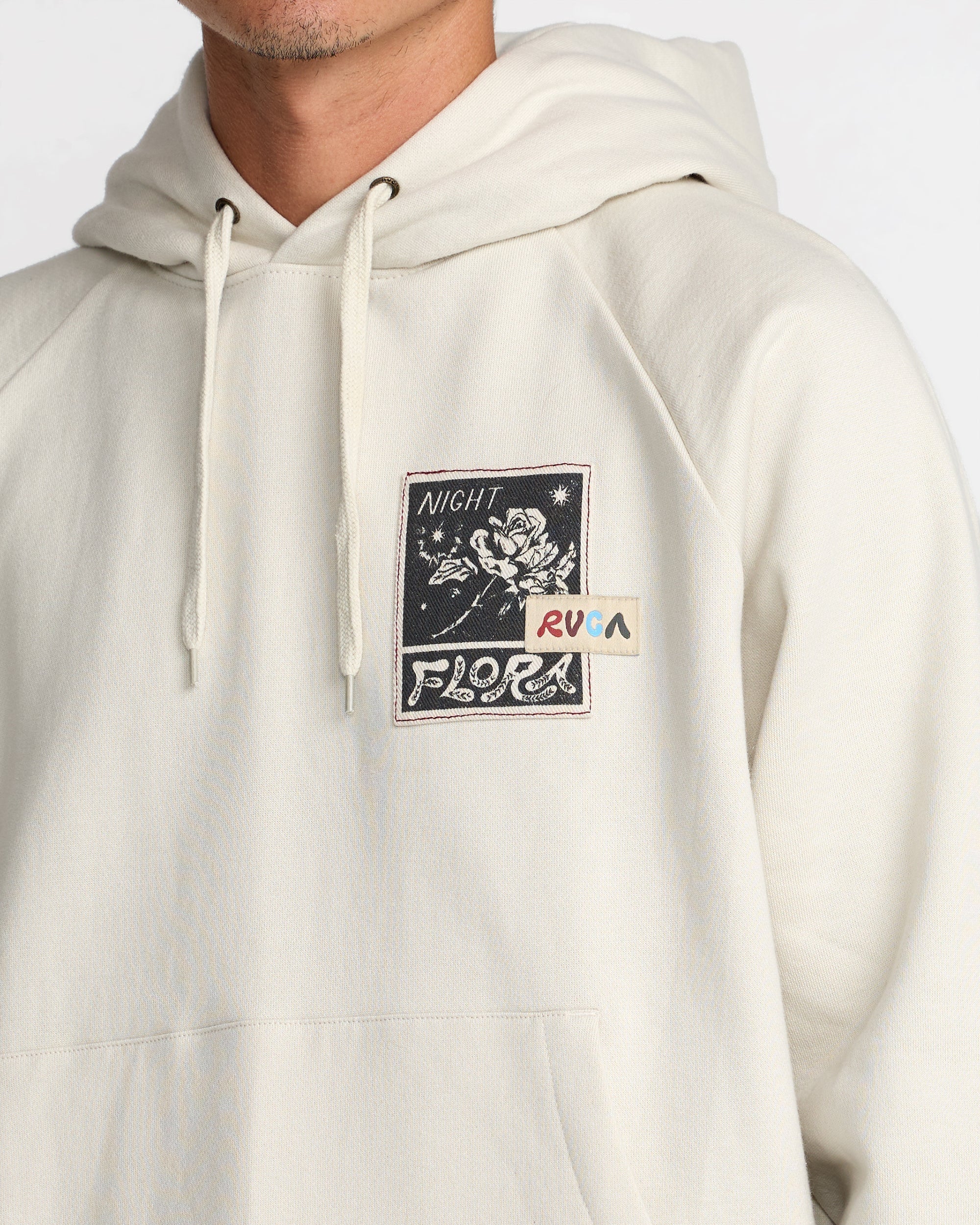 Mel G Flora Hoodie - Silver Bleach | RVCA discount