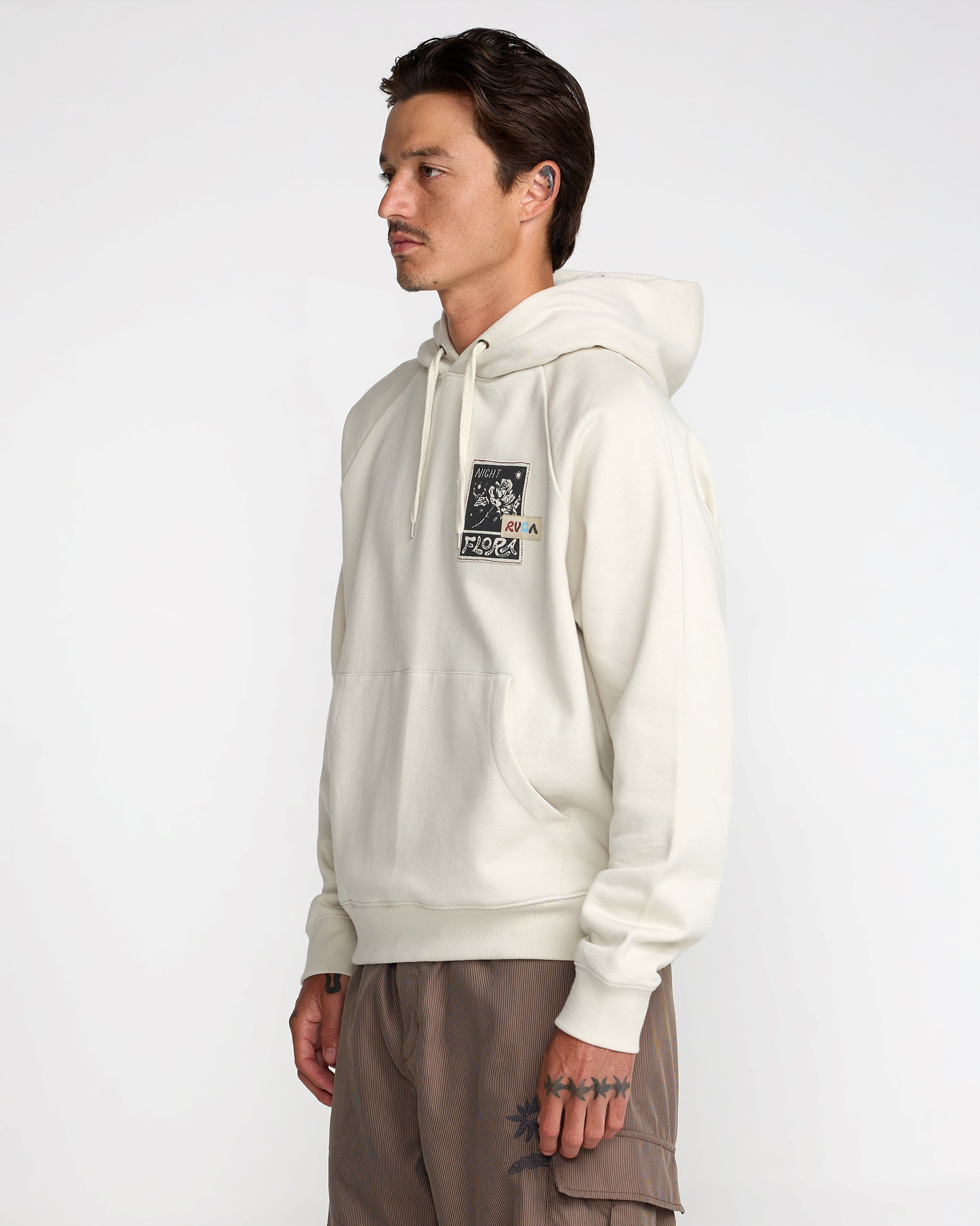 Mel G Flora Hoodie - Silver Bleach | RVCA discount