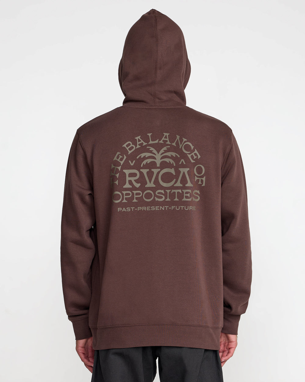 Palm Serif Hoodie - Mocha | RVCA sale