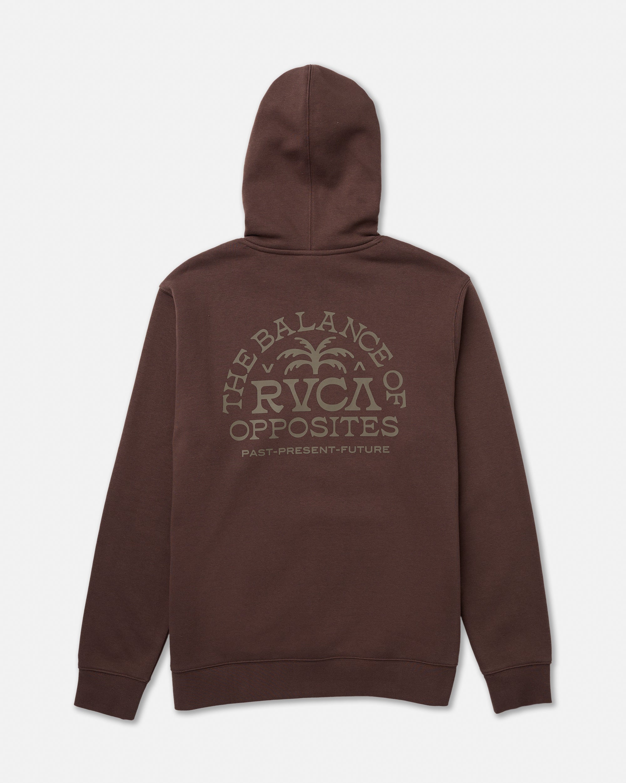 Palm Serif Hoodie - Mocha | RVCA sale