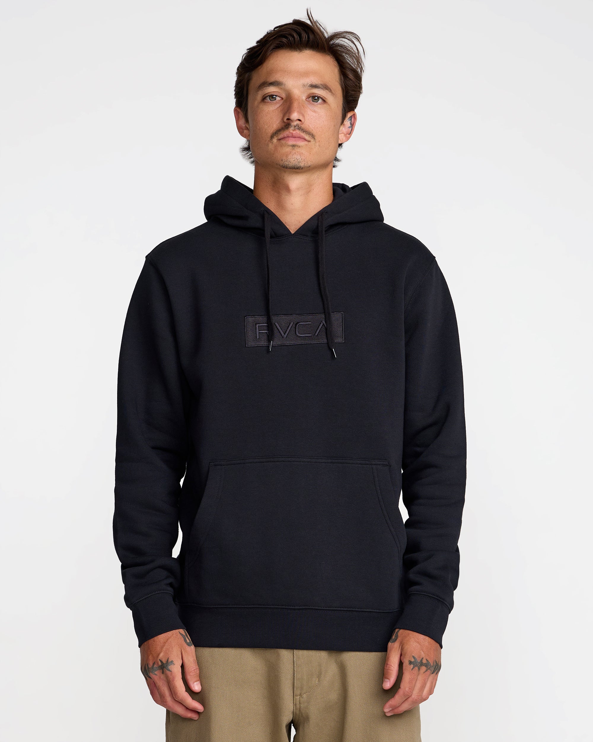 Box RVCA Hoodie - Black | RVCA US