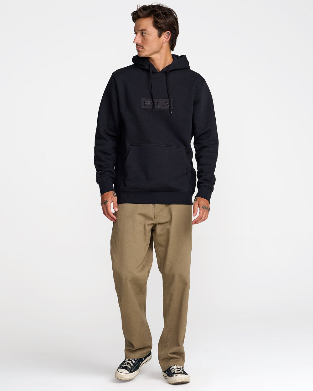 Box RVCA Hoodie - Black | RVCA US