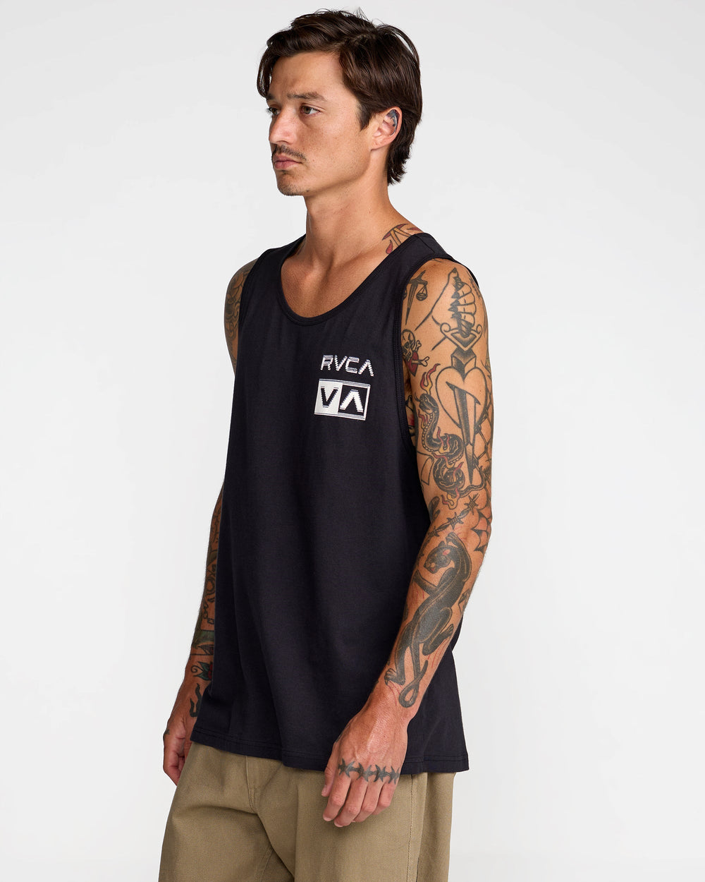 Glitch Tank - Black | RVCA US