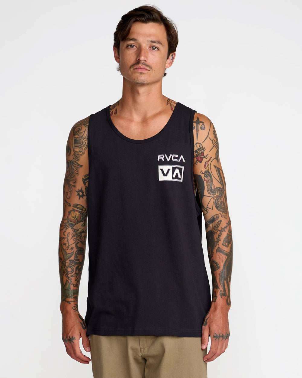 Glitch Tank - Black | RVCA US