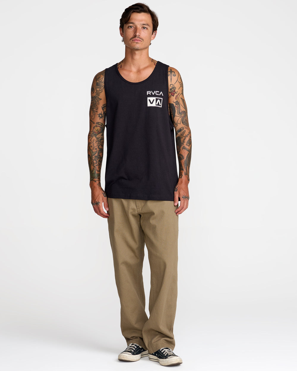 Glitch Tank - Black | RVCA US
