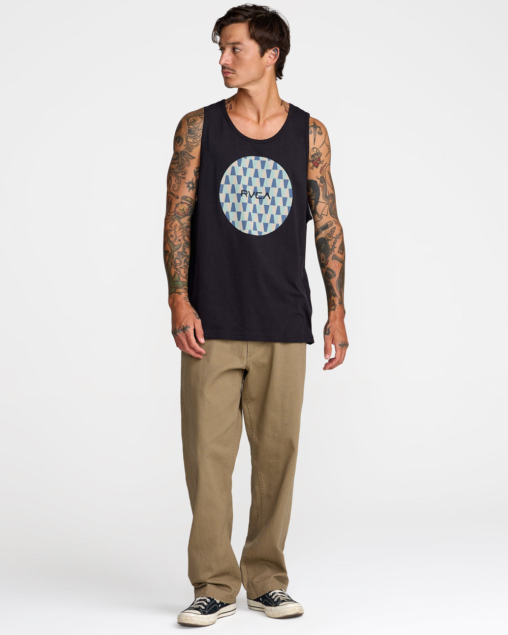 Motors Tank - Black | RVCA on sale