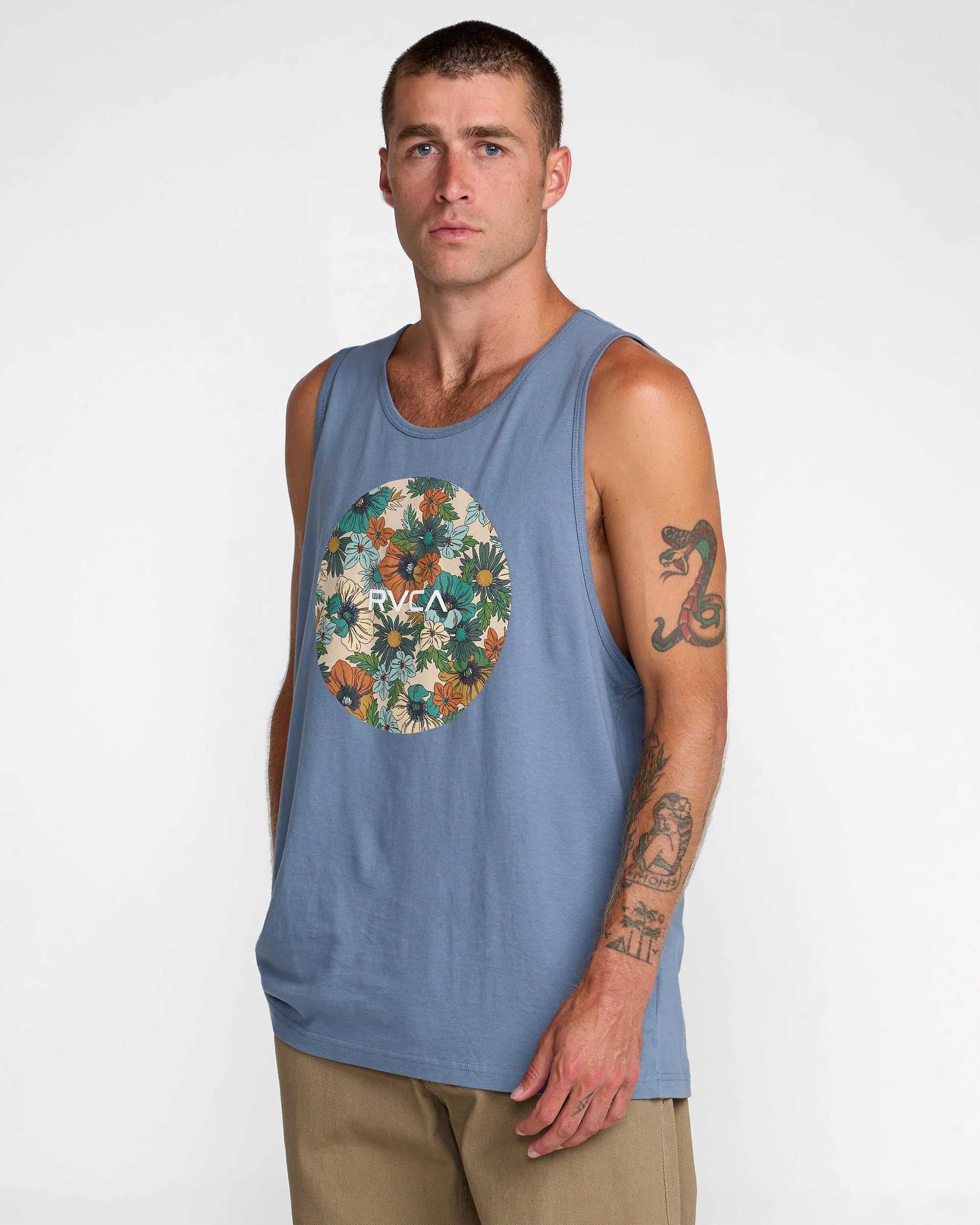 Motors Tank - Vintage Navy | RVCA sale