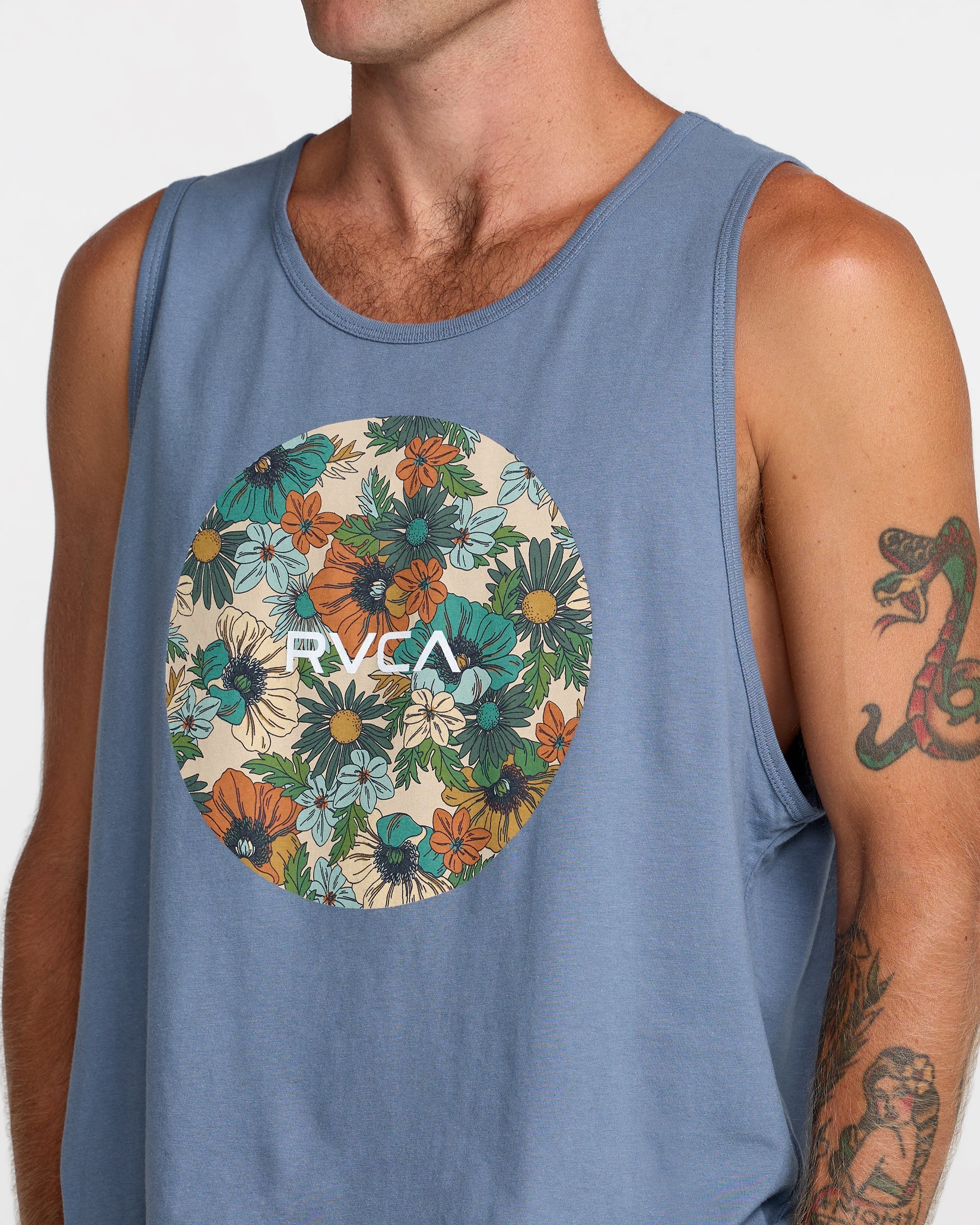Motors Tank - Vintage Navy | RVCA sale