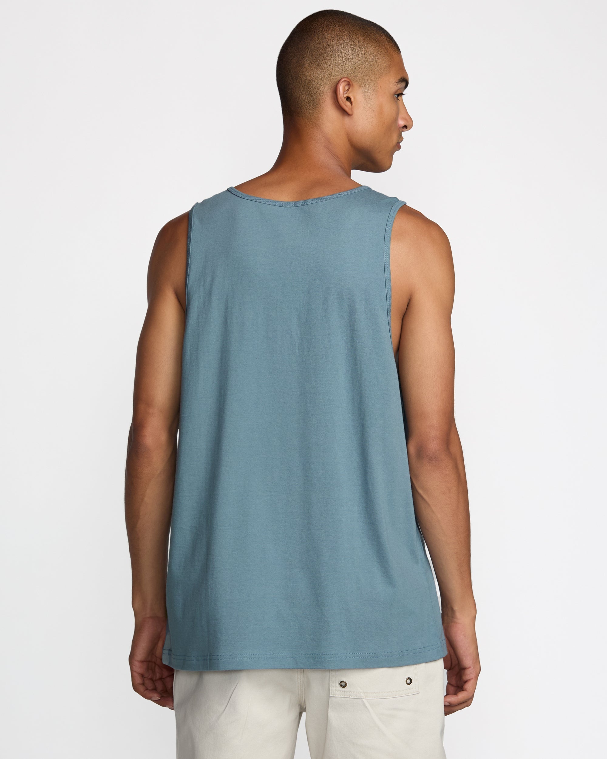 Frond Script Tank - Vintage Navy | RVCA for sale