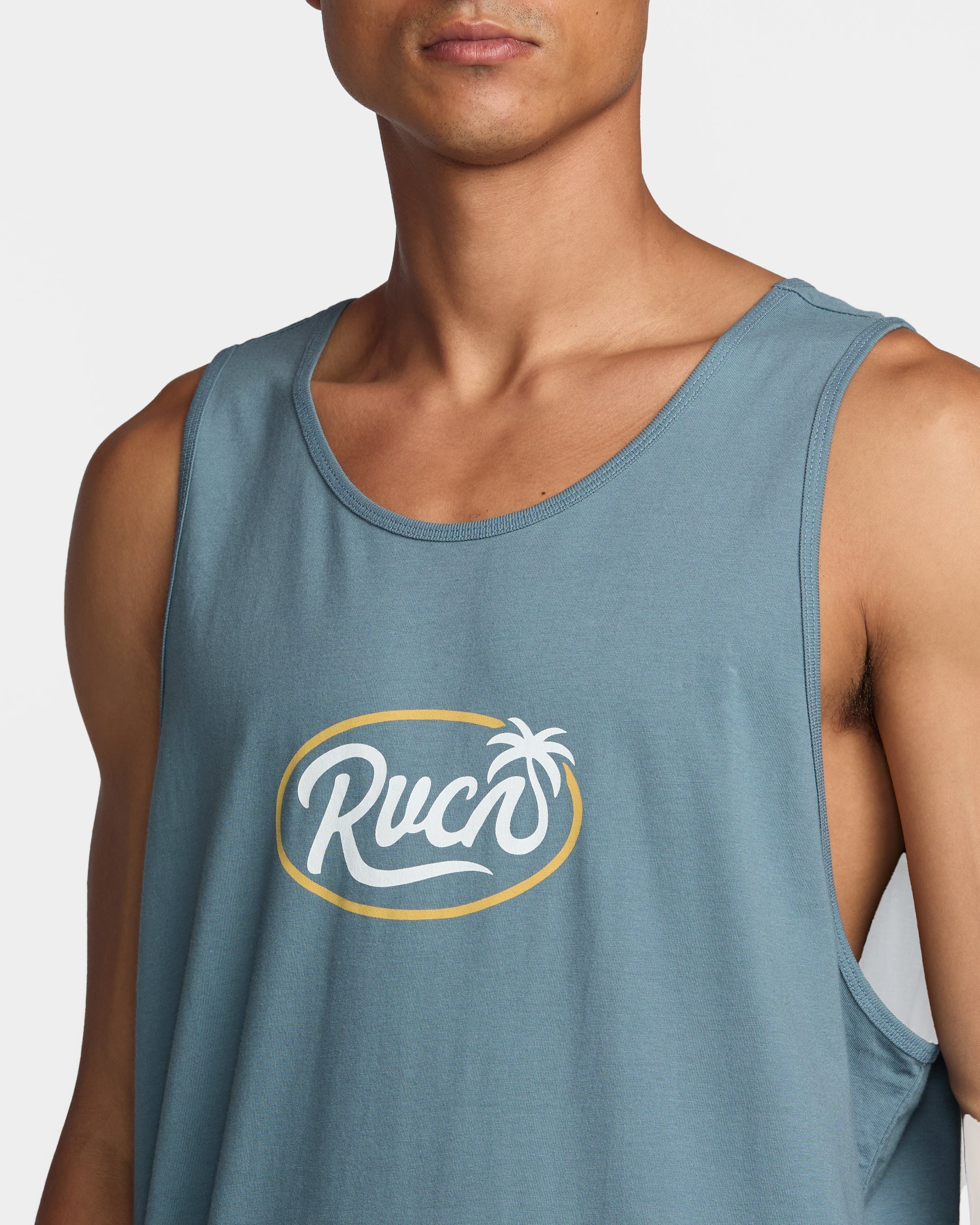 Frond Script Tank - Vintage Navy | RVCA for sale