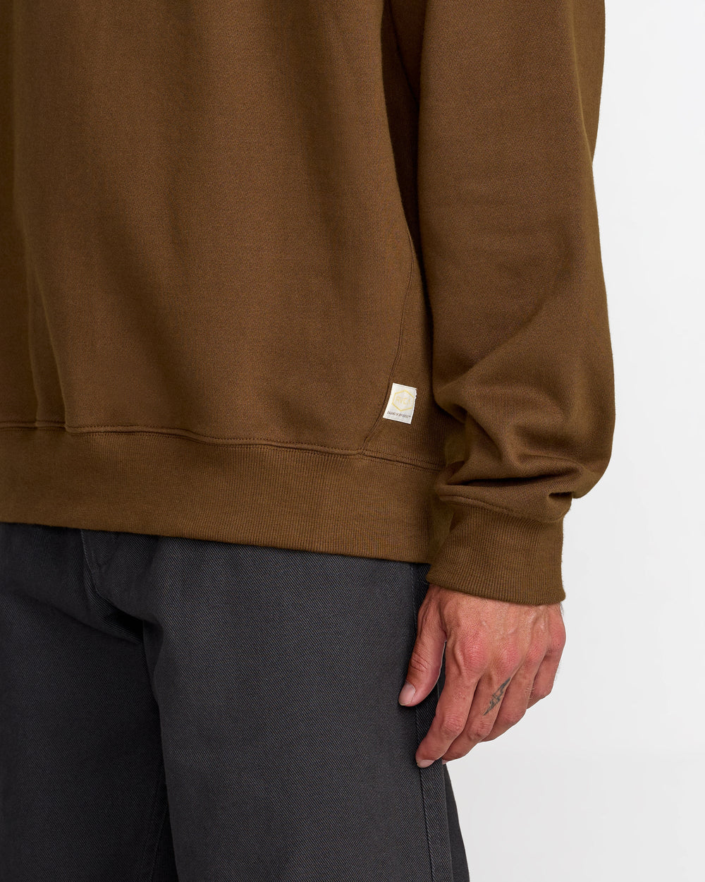Dayshift Crew 2 - Bombay Brown | RVCA discount