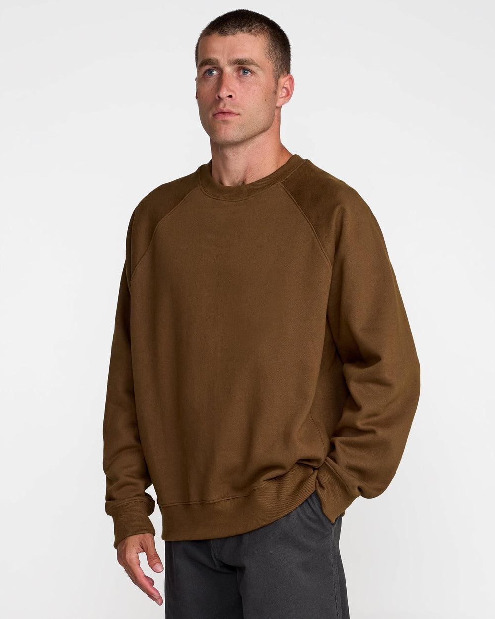 Dayshift Crew 2 - Bombay Brown | RVCA discount